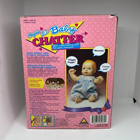 Vintage ToyMax Lil Baby Chatter in Box - Picture 2 of 7